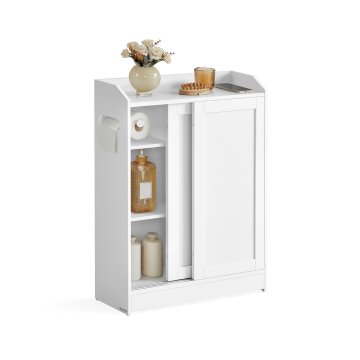 Songmics Kupaonska ormarić 20x60x80 cm Bijela