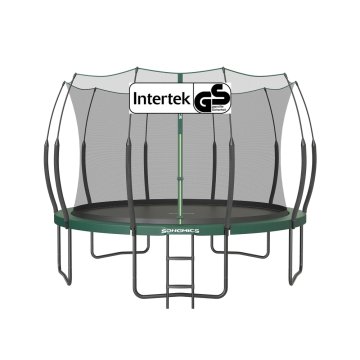 Songmics Trampolin 366x270 cm Zeleno