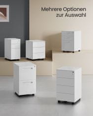 Songmics Pokretni ormarić za arhiviranje 451x39x693 cm Bijeli