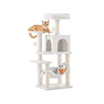 Songmics Stablo za mačke 45x35x112 cm Bijelo