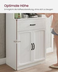 Songmics Kuhinjski ormarić 415x73x1798 cm bijeli