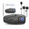 Farrot Interkom motociklistički Bluetooth 5.3 za dva vozača, poništavanje buke, FM radio, brzina do 100 km/h, domet 500 m, IPX5 zaštita, komunikacijski sustav za kacigu