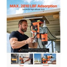 VEVOR Magnetska bušilica ZT-45H 40x50 mm promjenjiva brzina bušenje metala