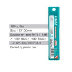 Total One-Stop Tools 10-dijelni set listova za Skalpel 18x100mm (THT519112)