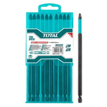 Total One-Stop Tools 10-dijelni set udarnih nastavaka za odvijač 150mm /IND (TACIM16PH263)