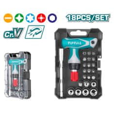 Total One-Stop Tools 24-dijelni set odvijača T-ručka (TACSD30186)
