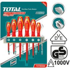 Total One-Stop Tools 6-dijelni set izoliranih odvijača/IND (THTIS566)