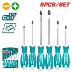 Total One-Stop Tools 6-dijelni set odvijača (THT250606)