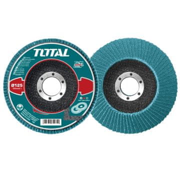 Total One-Stop Tools lamelna brusna ploča cirkonij 125x22 mm, P80 (TAC641253)