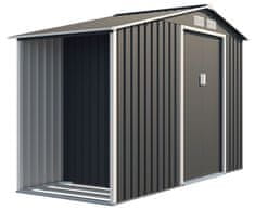 Luke A vrtna kućica, 195×278×127 cm, siva