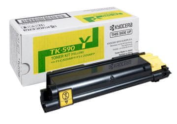 Kyocera TK-590Y žuti, originalni toner