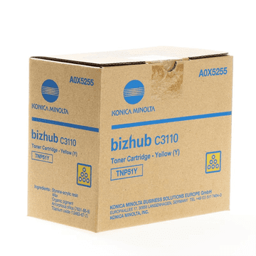 Konica Minolta TNP-51 Y (A0X5255) 5k žuti, originalni toner