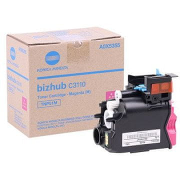 Konica Minolta TNP-51 M (A0X5355) 5k magenta, originalni toner