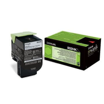 Lexmark 802HK (80C2HK0) crni, originalni toner