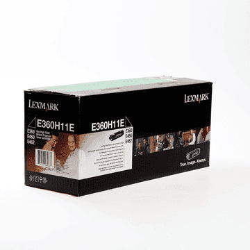 Lexmark E360H31E crni toner u bijeloj kutiji
