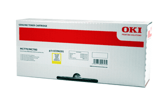 OKI Oki MC770 Y (45396201) žuti, originalni toner