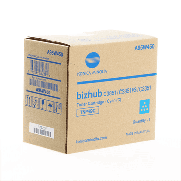 Konica Minolta TNP-49 (A95W450) plavi, originalni toner
