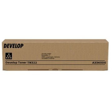 Develop TN-322 (A33K0D0) crni, originalni toner