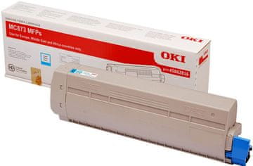 OKI Oki MC873C (45862816) plavi, originalni toner