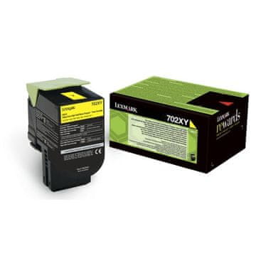 Lexmark 702XY (70C2XY0) žuti, originalni toner