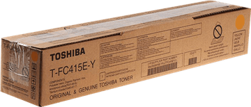 TOSHIBA T-FC415EY (6AJ00000182) žuti, originalni toner
