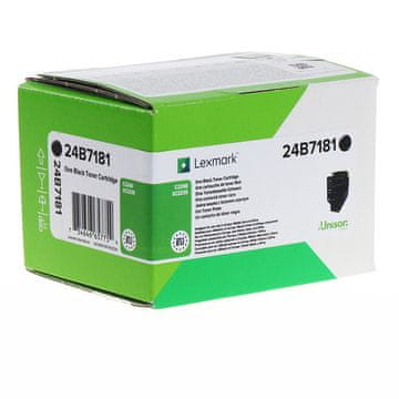 Lexmark 24B7181 crni, originalni toner