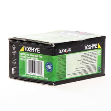 Lexmark 70C2HYE HC žuti, originalni toner