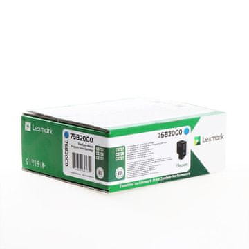 Lexmark 75B20C0 plavi, originalni toner