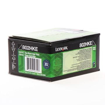 Lexmark 80C2HKE HC crni, originalni toner