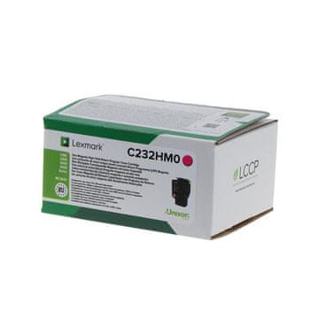 Lexmark C232HM0 HC magenta, originalni toner