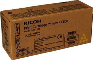 Ricoh PC600 (408317) žuti, originalni toner
