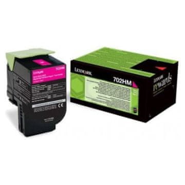 Lexmark 702HM (70C2HM0) 3k, grimizan, originalan toner