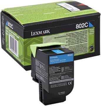 Lexmark 80C20C0 plavi, originalni toner