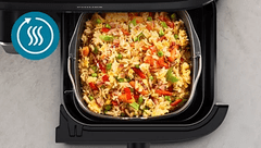 Philips NA555/00 friteza na vrući zrak, 9 L, 2750 W, srebrna