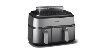 Philips NA555/00 friteza na vrući zrak, 9 L, 2750 W, srebrna