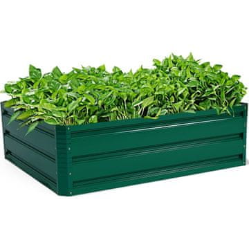 Northix Podignuta čelična vrtna gredica 100x30,5x80 cm za biljke