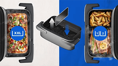 Philips NA565/02 friteza na vrući zrak, 9,5 L, 2750 W, srebrna