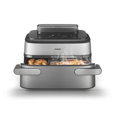 Philips NA565/02 friteza na vrući zrak, 9,5 L, 2750 W, srebrna
