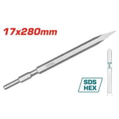 Total One-Stop Tools SDS HEX šiljasto dlijeto 17x280mm (TAC153171)