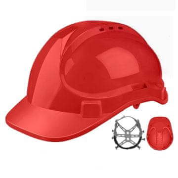 Total One-Stop Tools Zaštitna kaciga Crvena /330g/HDPE (TSP2611)