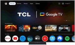TCL 75C81K 4K UHD TV, QD-Mini, HDR Premium