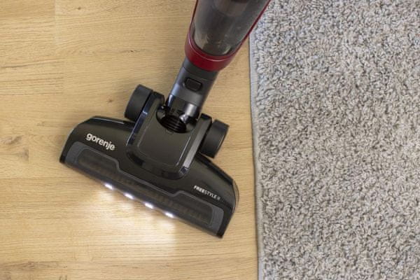 Učinkovita električna četka s LED osvjetljenjem