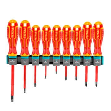 Total One-Stop Tools 9-dijelni set izoliranih odvijača/ INDUSTRIAL (THTIS596)