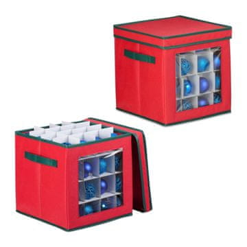 Northix Set od 30 plastičnih kuglica za božićno drvce