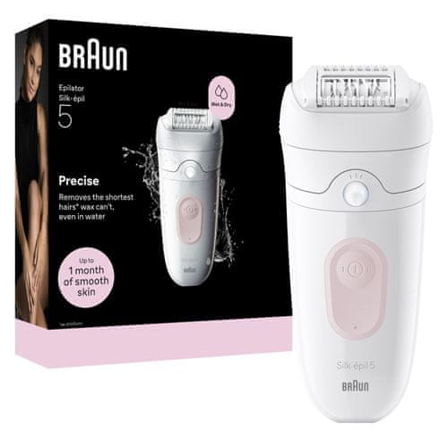 Braun Silk-épil 5 5-000 flamingo ružičasta