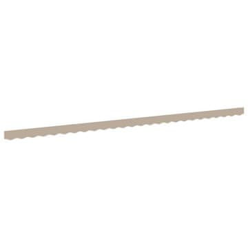 Vidaxl Nadstrešnica Bež 580 x 20 cm Platno