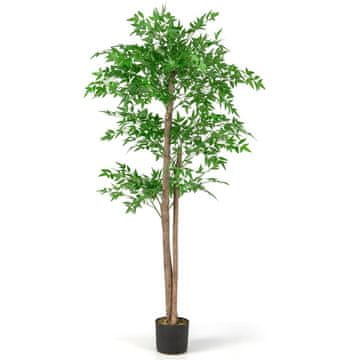 Northix Umjetna biljka bambusa 150 cm s 1020 listova i posudom