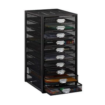 Northix A4 stolni organizator 10 ladica uredska pohrana ladice