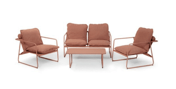 Green Bay Ember vrtna metalna garnitura s jastucima (088827)