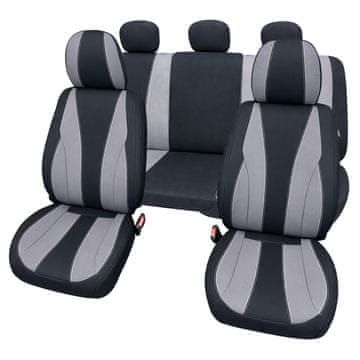 Cappa Presvlake za sjedala TORINO ModularFit univerzalne crna/siva
